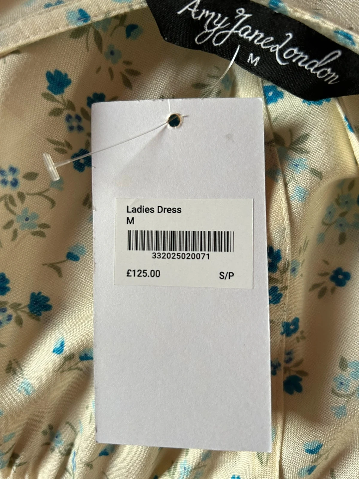 🩵🌿Vestido floral Amy Jane London boêmio cottagecore campestre pradaria romântico floral M/38🌿🩵 – photo 18